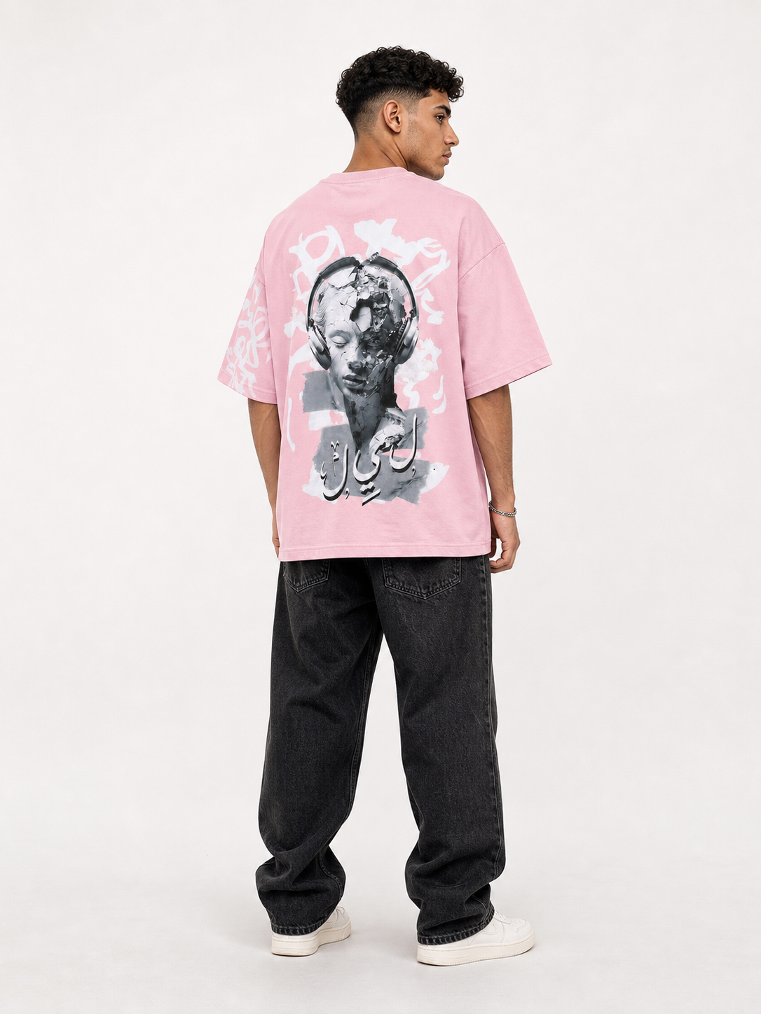 Pink Oversized T-shirt