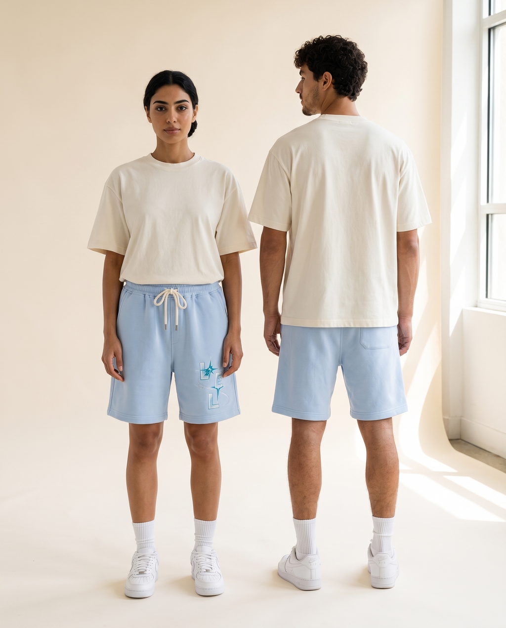 Baby Blue Shorts