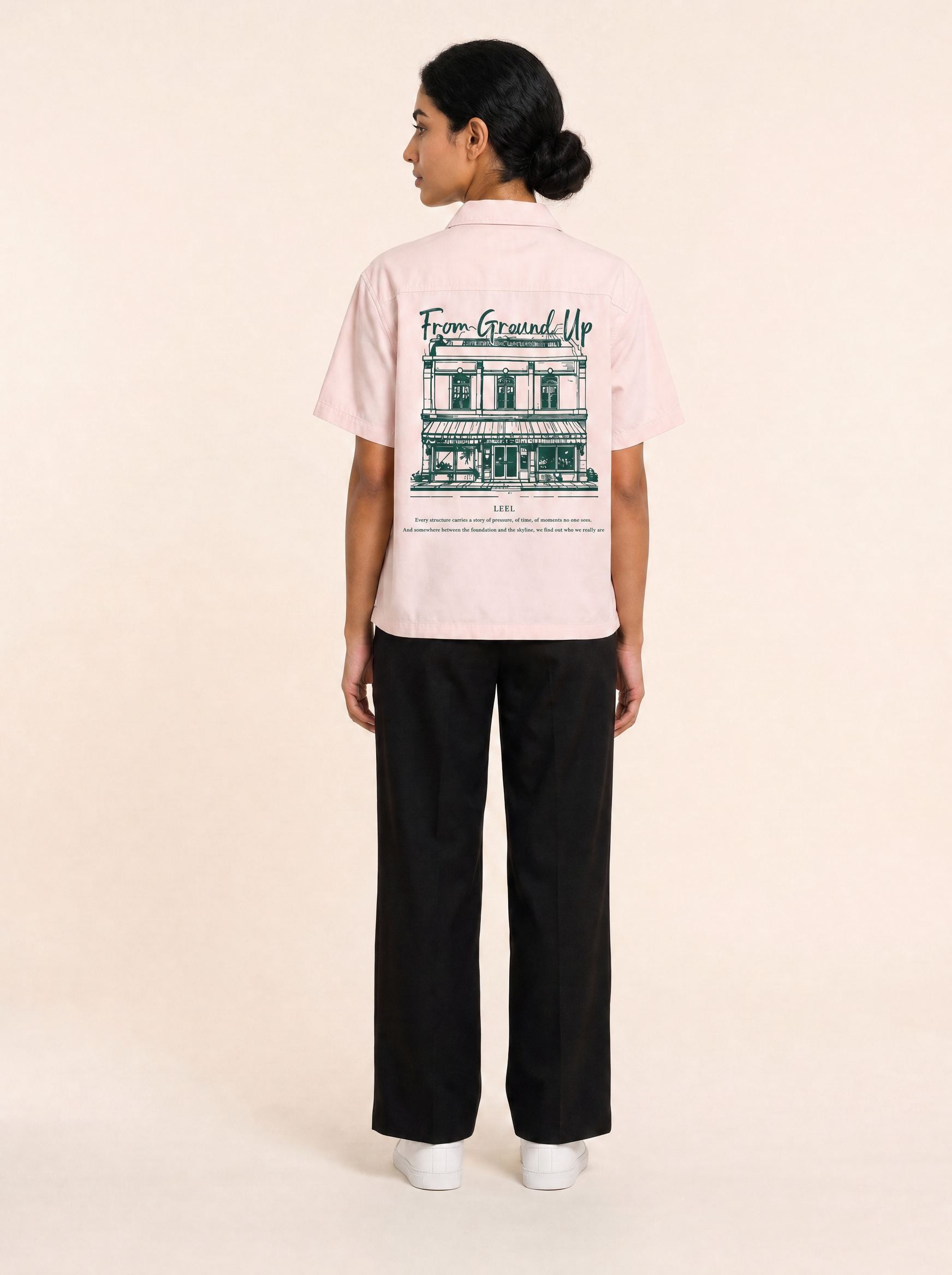 Boxy Fit Pink Shirt
