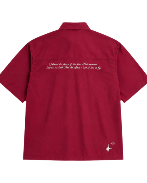 Boxy Fit Red Shirt