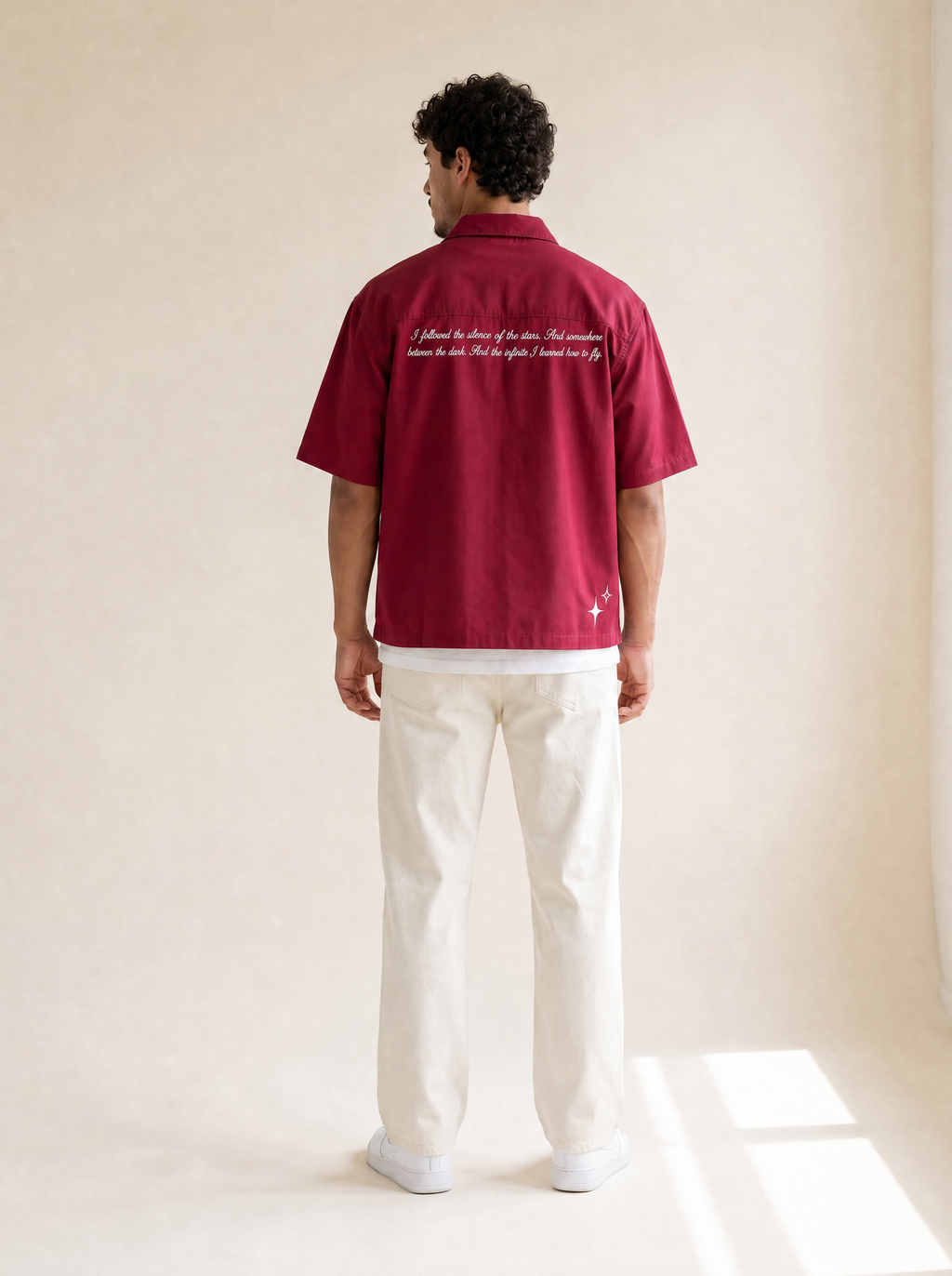 Boxy Fit Red Shirt