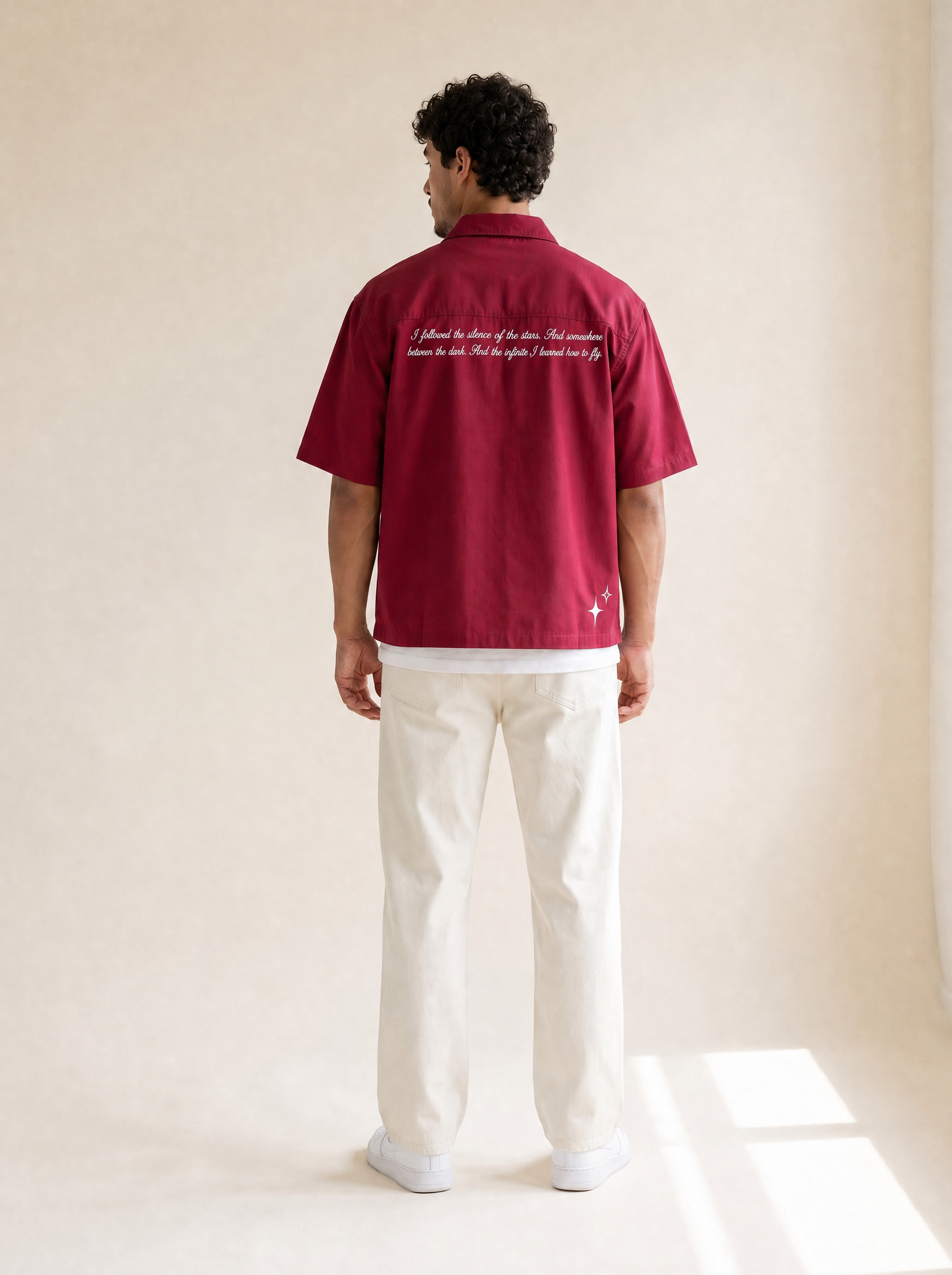 Boxy Fit Red Shirt
