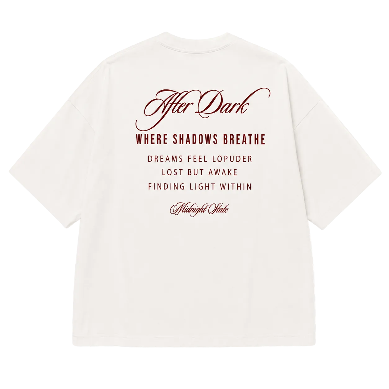 White Oversized T-shirt