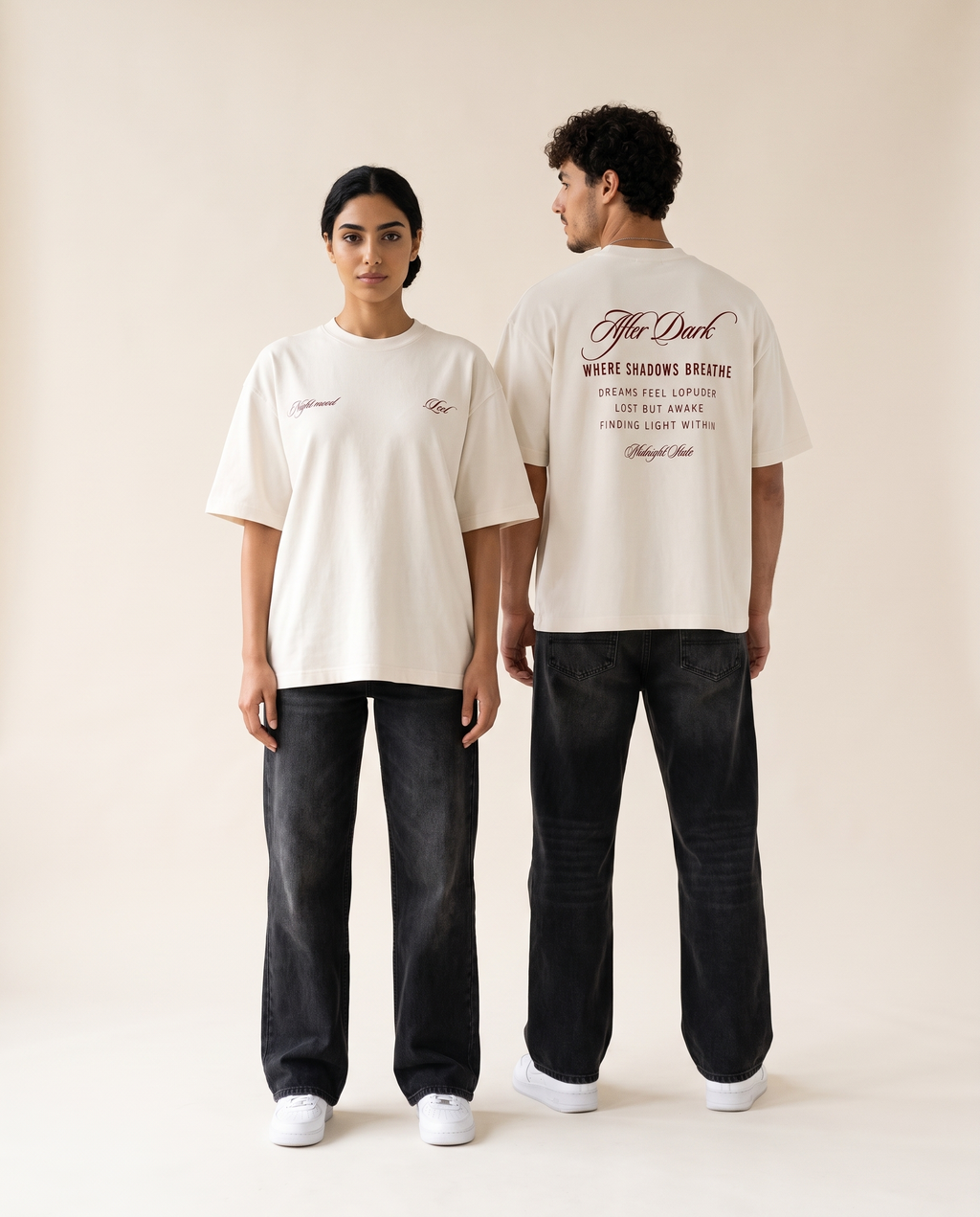 White Oversized T-shirt